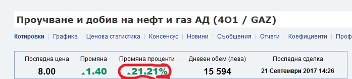 Click image for larger version

Name:	Screenshot-2017-9-21 infostock bg БФБ в реално време - Проучване и добив на нефт и газ АД (4O1 GAZ).png.jpg
Views:	1
Size:	34.1 КБ
ID:	3241079